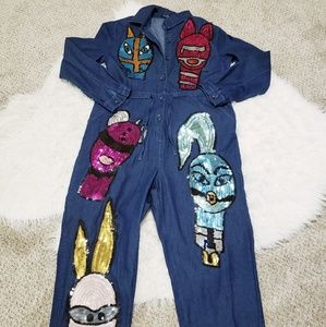 One piece Jean Jumper (Unused )